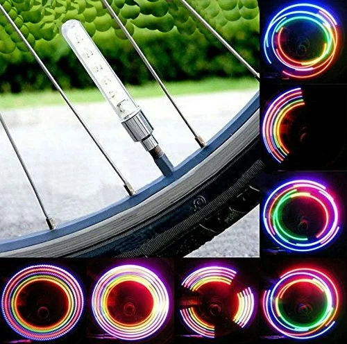 LUCES PARA VALVULA DE BICI CON EFECTOS